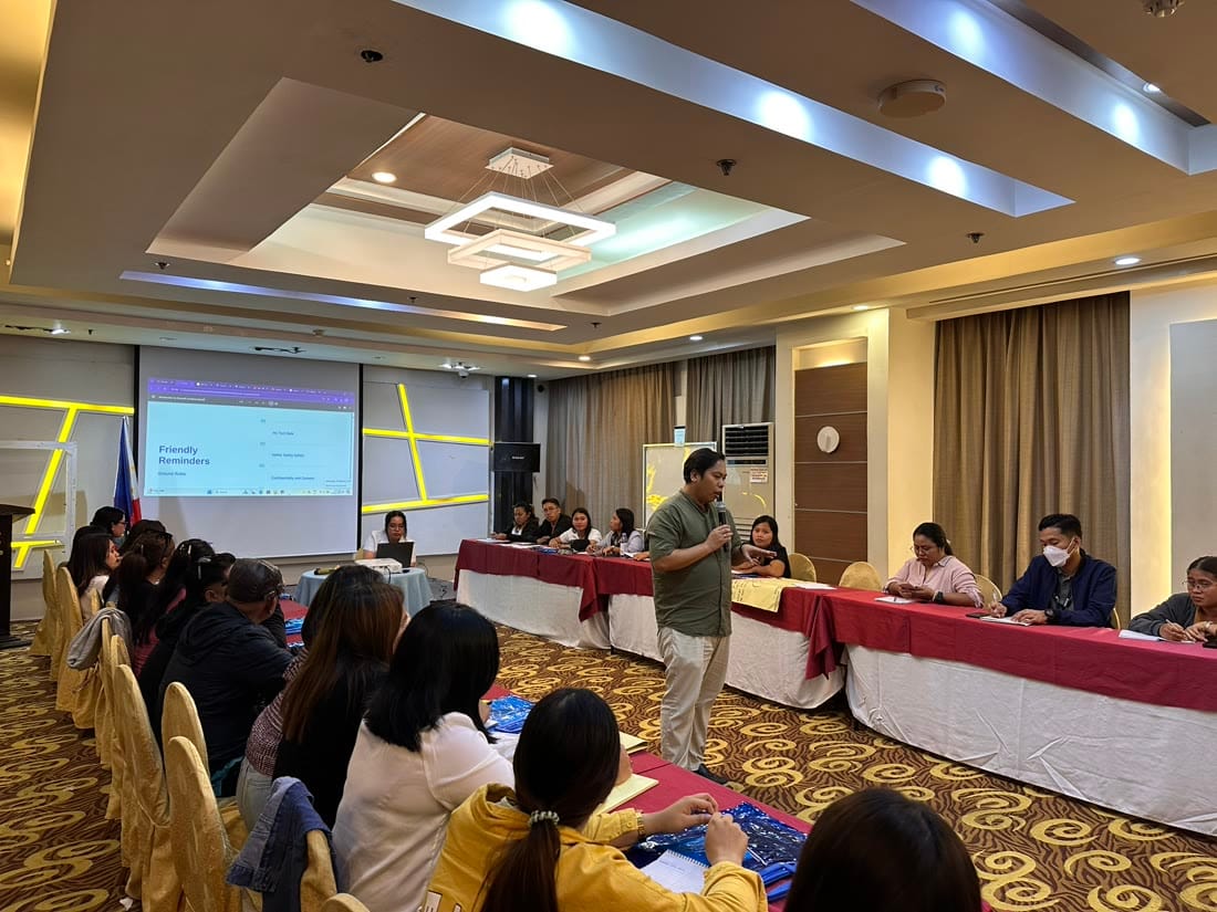 Counseling & psychosocial support training for DSWD personnel.
